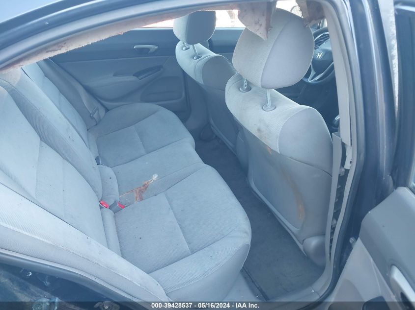 2009 Honda Civic Lx VIN: 19XFA165X9E043622 Lot: 39428537