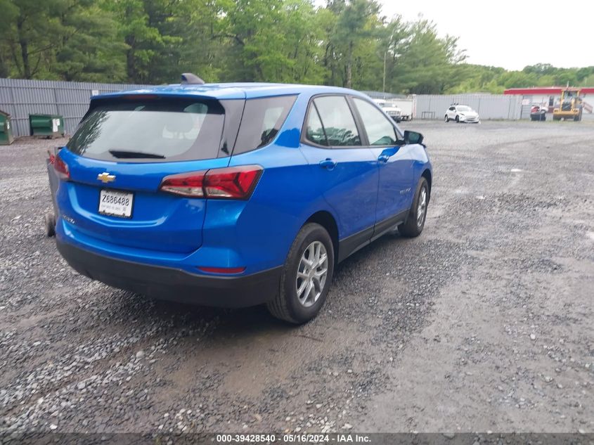 2024 Chevrolet Equinox Fwd Ls VIN: 3GNAXHEG1RL156866 Lot: 39428540