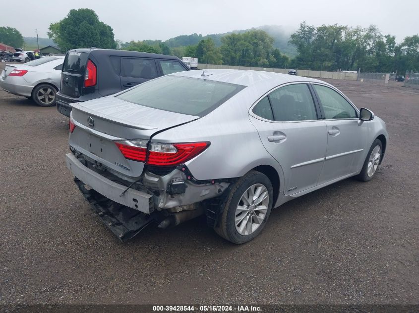 2013 Lexus Es 300H VIN: JTHBW1GG8D2009084 Lot: 39428544