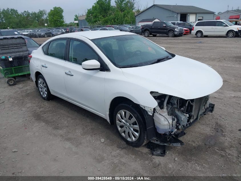 2015 Nissan Sentra S/Sv/Sr/Sl VIN: 3N1AB7AP9FY348142 Lot: 39428549