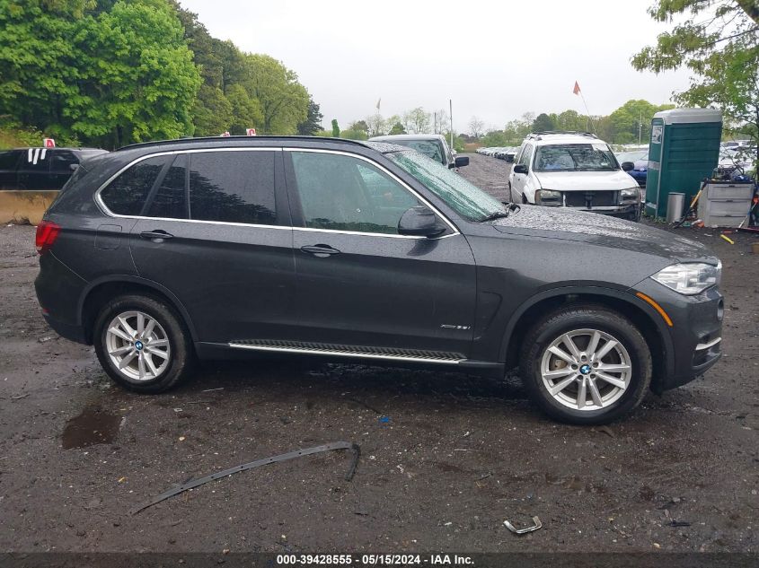 2015 BMW X5 xDrive35I VIN: 5UXKR0C58F0P15380 Lot: 39428555