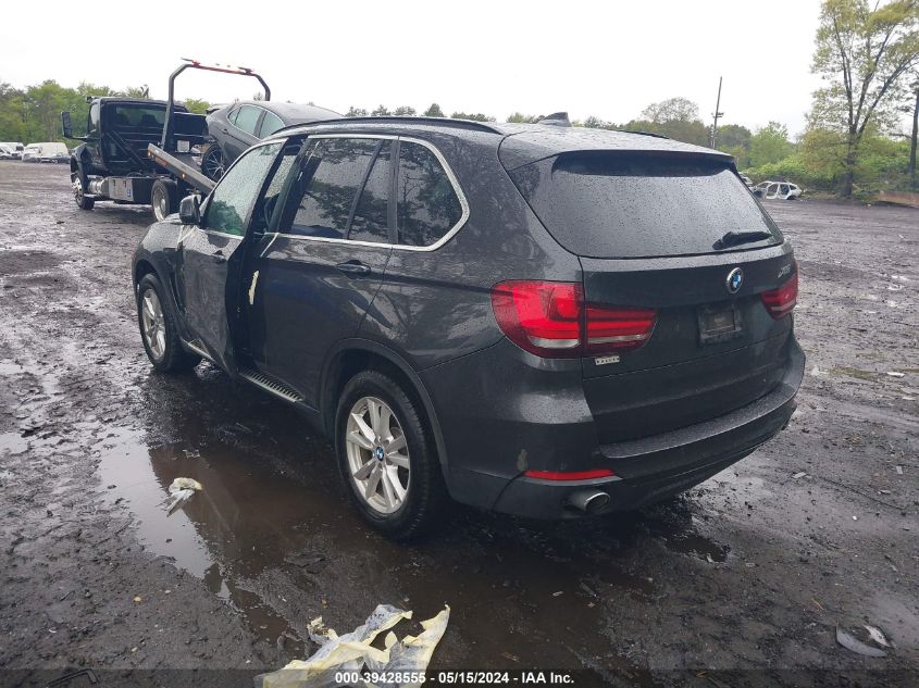 2015 BMW X5 xDrive35I VIN: 5UXKR0C58F0P15380 Lot: 39428555