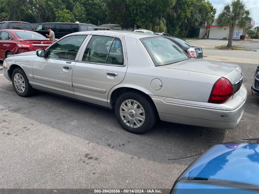 2007 Mercury Grand Marquis Gs VIN: 2MEFM74V67X638969 Lot: 39428556