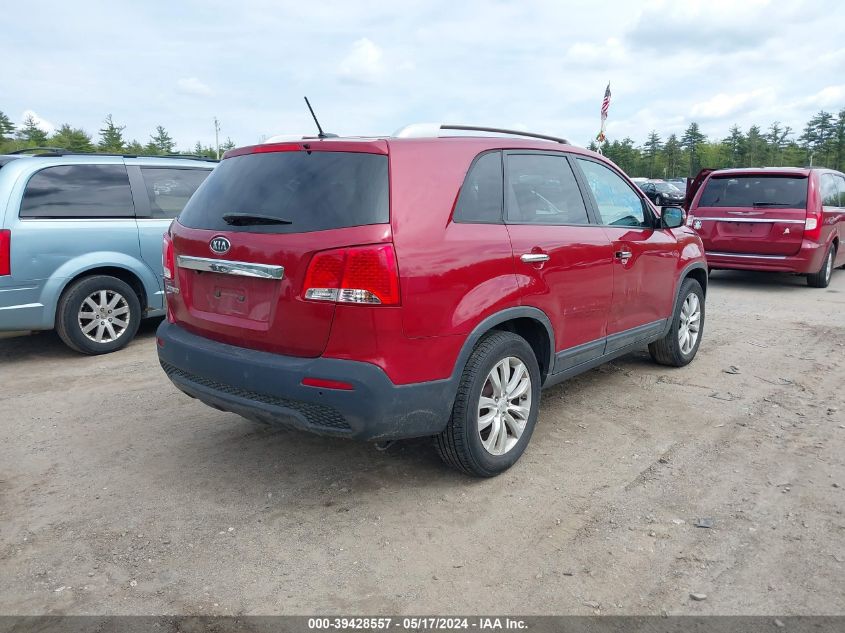 2011 Kia Sorento Lx V6 VIN: 5XYKT4A21BG065590 Lot: 39428557