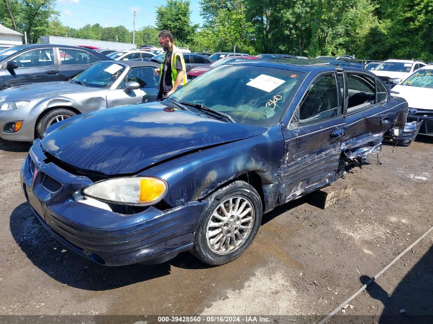 2001 Pontiac Grand Am Se1 VIN: 1G2NF52T91M559179 Lot: 39428560