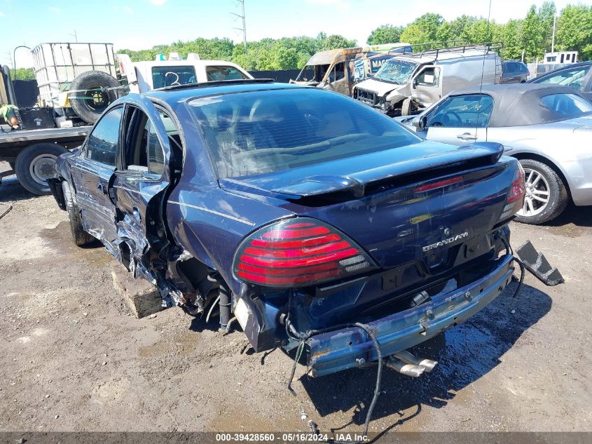 2001 Pontiac Grand Am Se1 VIN: 1G2NF52T91M559179 Lot: 39428560