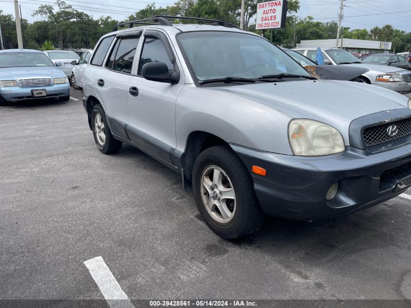 2001 Hyundai Santa Fe VIN: KM8SB82B11U063937 Lot: 39428561