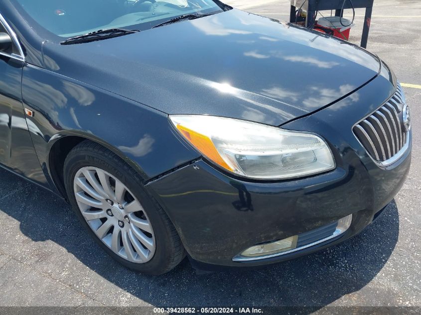 2011 Buick Regal Cxl Russelsheim VIN: W04GU5GC8B1005292 Lot: 39428562