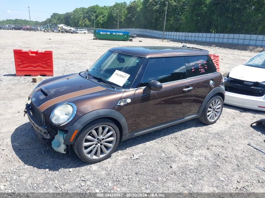 2010 Mini Cooper S VIN: WMWMF7C58ATW89587 Lot: 39428567