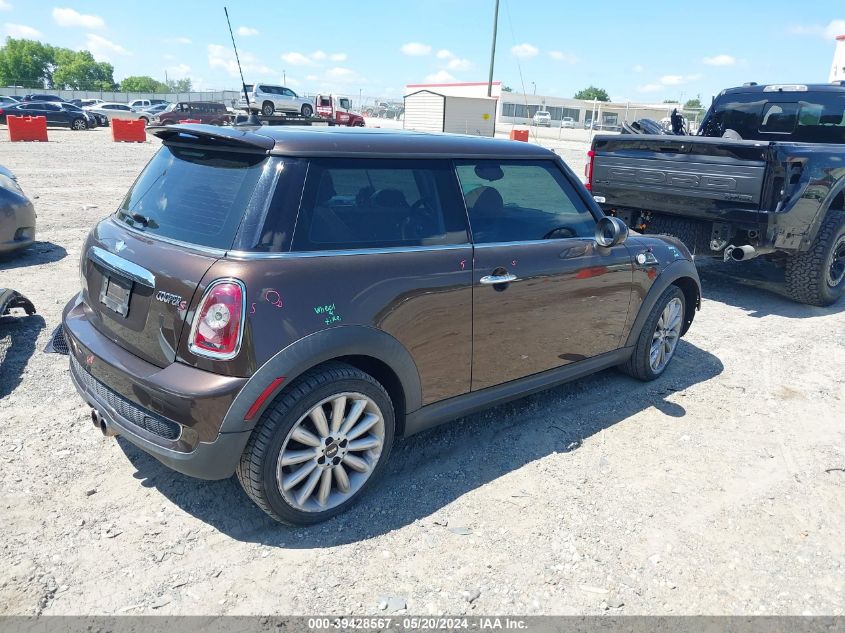 2010 Mini Cooper S VIN: WMWMF7C58ATW89587 Lot: 39428567