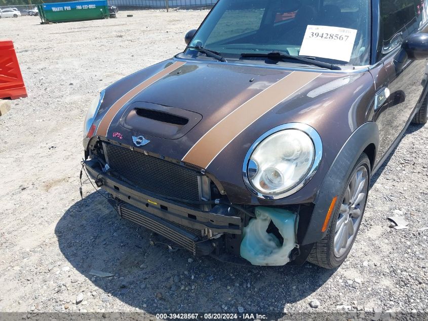 2010 Mini Cooper S VIN: WMWMF7C58ATW89587 Lot: 39428567