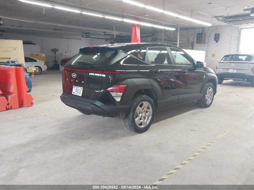 2024 Hyundai Kona Se VIN: KM8HACAB3RU152356 Lot: 39428582