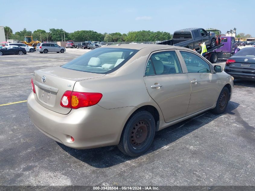 2009 Toyota Corolla Le VIN: 1NXBU40E69Z142077 Lot: 39428584