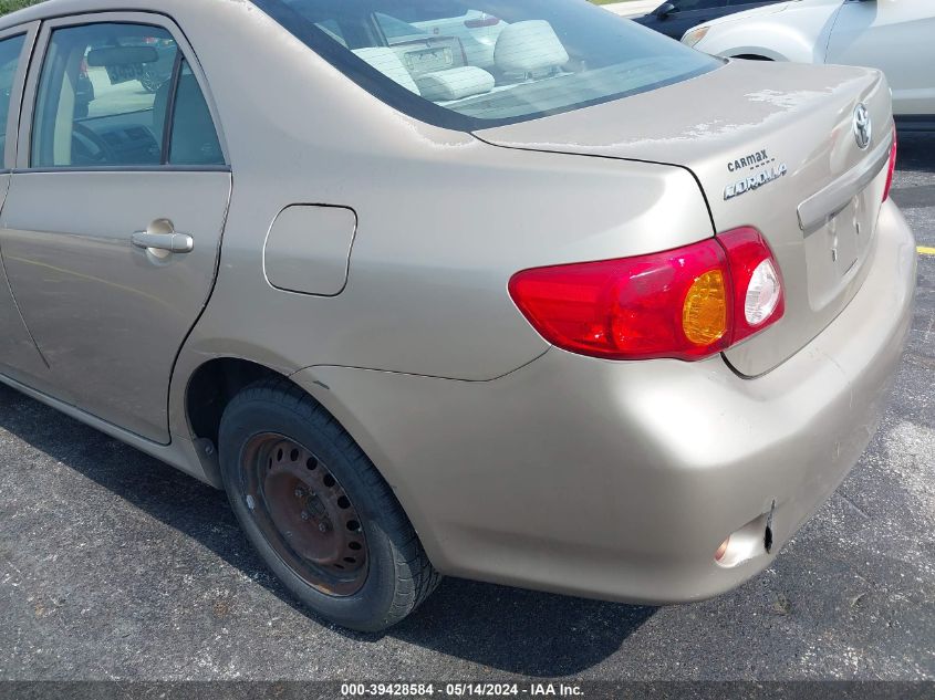 2009 Toyota Corolla Le VIN: 1NXBU40E69Z142077 Lot: 39428584