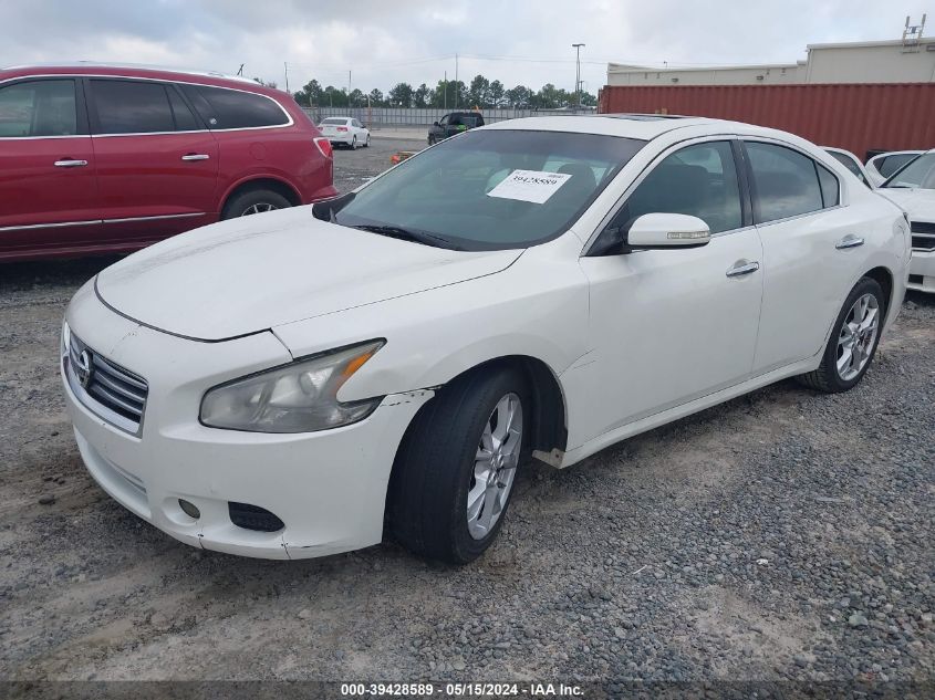 2013 Nissan Maxima 3.5 Sv VIN: 1N4AA5AP0DC828019 Lot: 39428589