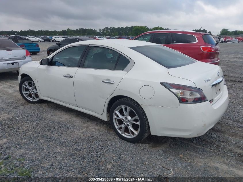 2013 Nissan Maxima 3.5 Sv VIN: 1N4AA5AP0DC828019 Lot: 39428589