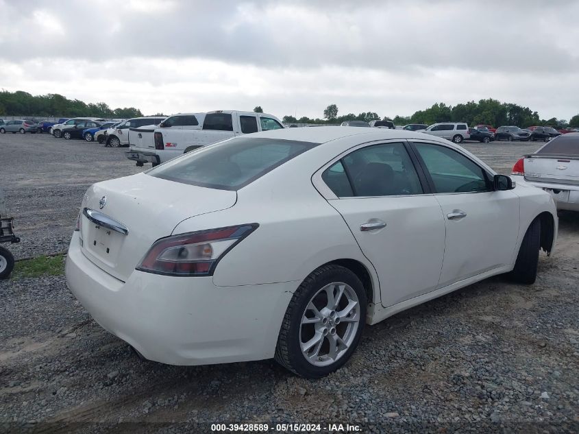 2013 Nissan Maxima 3.5 Sv VIN: 1N4AA5AP0DC828019 Lot: 39428589