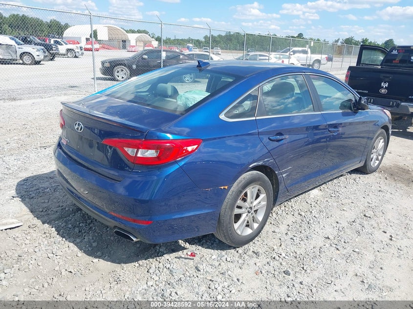 VIN 5NPE24AF4HH537981 2017 HYUNDAI SONATA