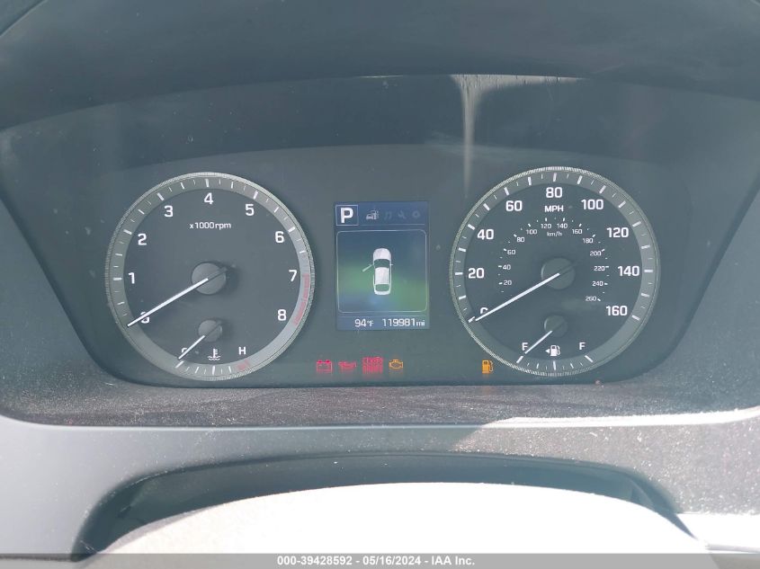 2017 Hyundai Sonata VIN: 5NPE24AF4HH537981 Lot: 39428592