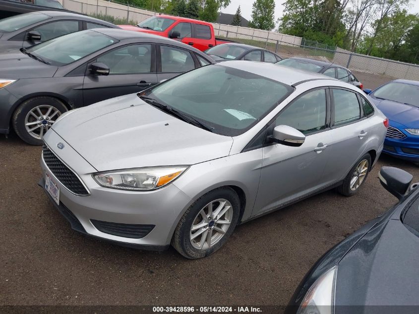 2016 Ford Focus Se VIN: 1FADP3F24GL341052 Lot: 39428596