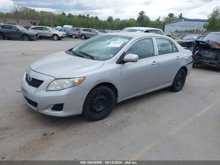 2010 Toyota Corolla Le VIN: 2T1BU4EE6AC340317 Lot: 39428598