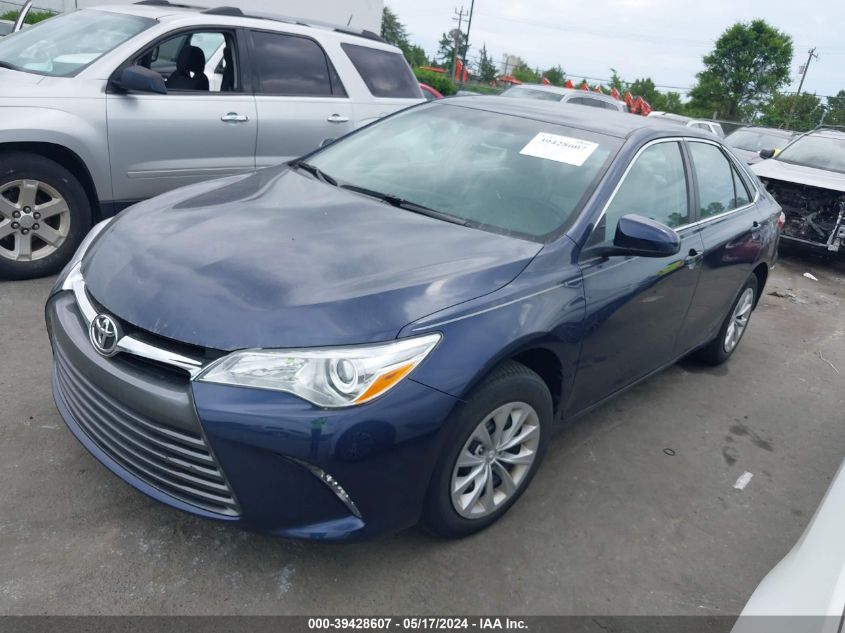 2016 Toyota Camry Le VIN: 4T4BF1FK1GR572642 Lot: 39428607