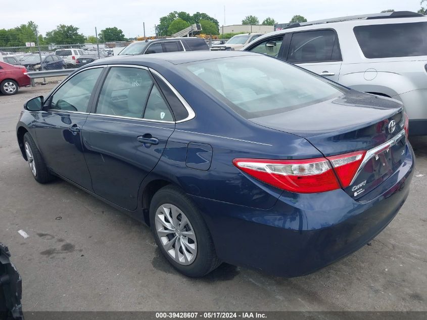 2016 Toyota Camry Le VIN: 4T4BF1FK1GR572642 Lot: 39428607