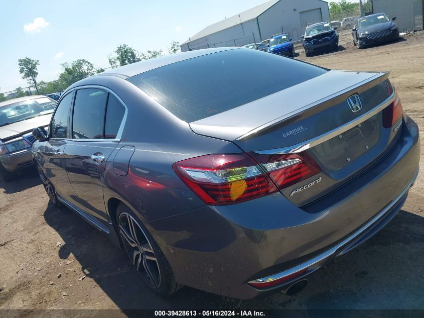 2016 Honda Accord Sport VIN: 1HGCR2F56GA212585 Lot: 39428613