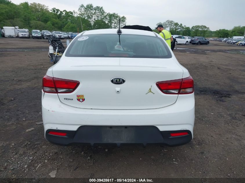 2020 Kia Rio Lx VIN: 3KPA24AD5LE312642 Lot: 39428617