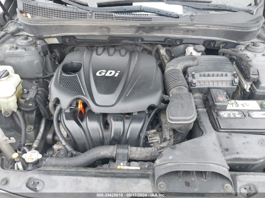 2013 Hyundai Sonata Gls VIN: 5NPEB4ACXDH772806 Lot: 39428618