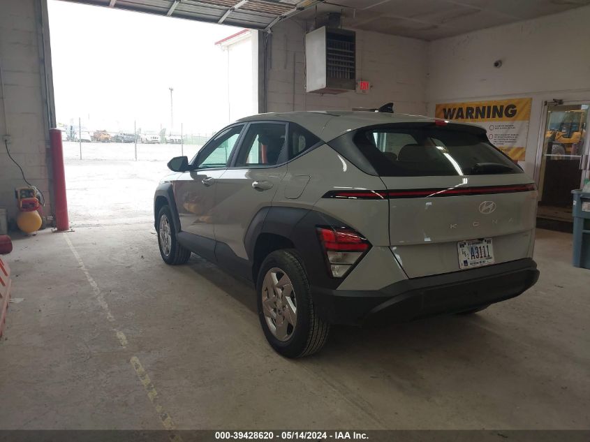 2024 Hyundai Kona Se VIN: KM8HACAB3RU153586 Lot: 39428620