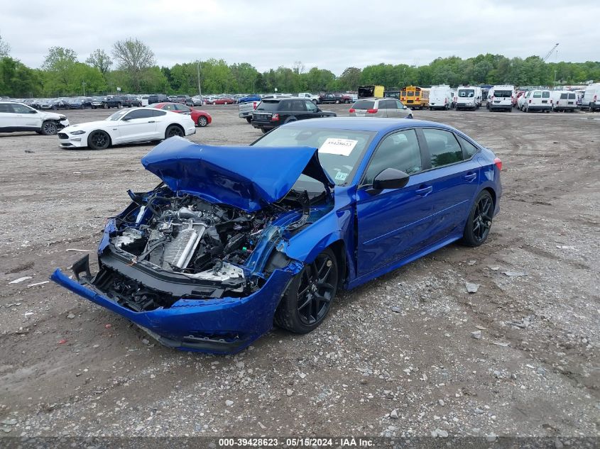 2HGFE2F53NH602695 2022 HONDA CIVIC - Image 2