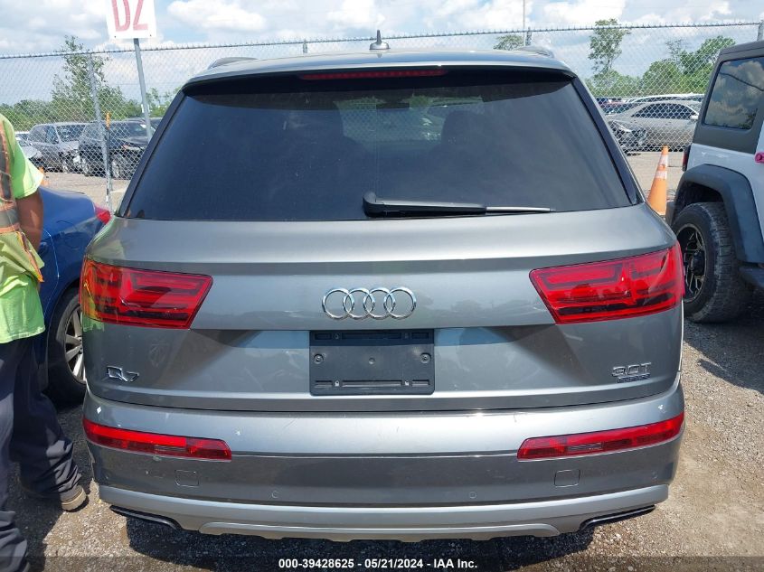 2017 Audi Q7 3.0T Premium VIN: WA1LAAF75HD017251 Lot: 39428625