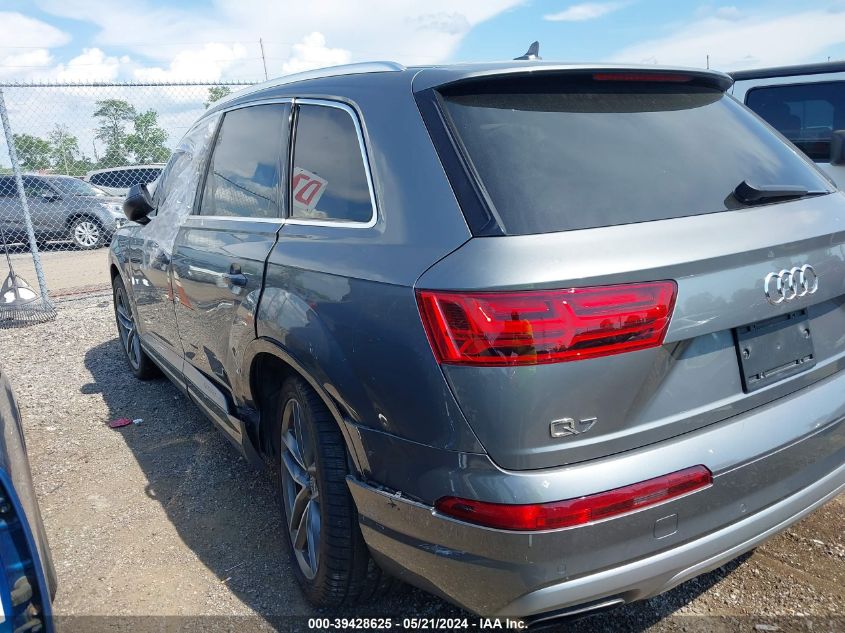 2017 Audi Q7 3.0T Premium VIN: WA1LAAF75HD017251 Lot: 39428625