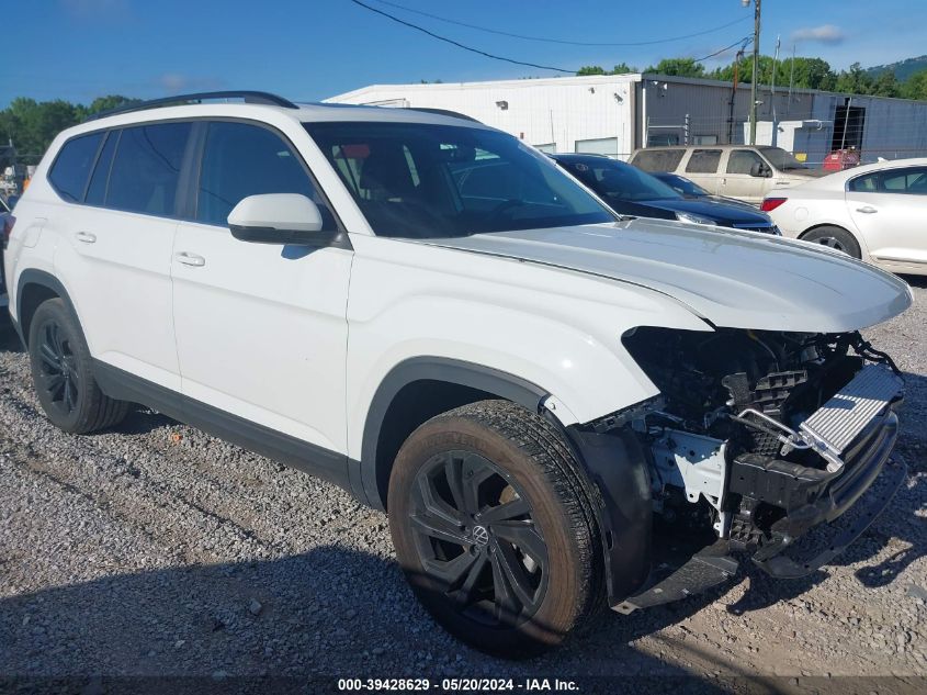 2023 Volkswagen Atlas Se VIN: 1V2KR2CA3PC549505 Lot: 39428629