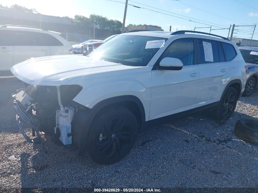 2023 Volkswagen Atlas Se VIN: 1V2KR2CA3PC549505 Lot: 39428629