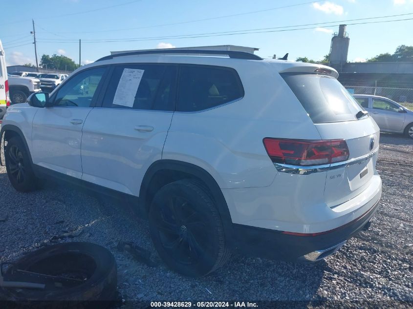 2023 Volkswagen Atlas Se VIN: 1V2KR2CA3PC549505 Lot: 39428629