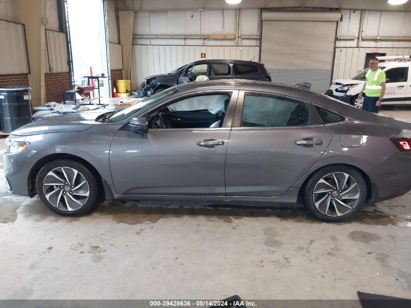 2019 Honda Insight Touring VIN: 19XZE4F92KE022680 Lot: 39428636