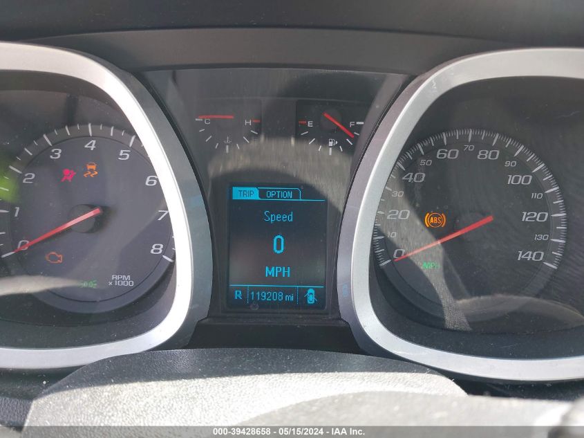 2014 Chevrolet Equinox 1Lt VIN: 2GNALBEK8E6182294 Lot: 39428658