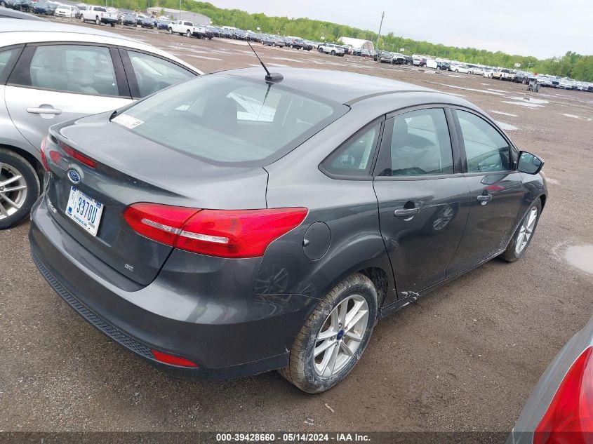 2017 FORD FOCUS SE - 1FADP3F23HL315446