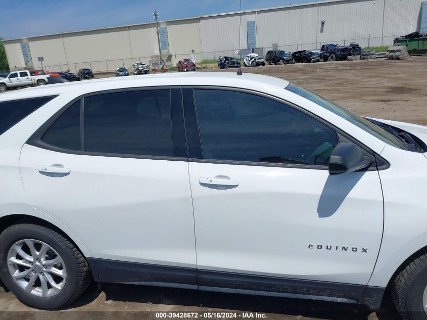 2019 Chevrolet Equinox Ls VIN: 3GNAXHEV6KS640767 Lot: 39428672