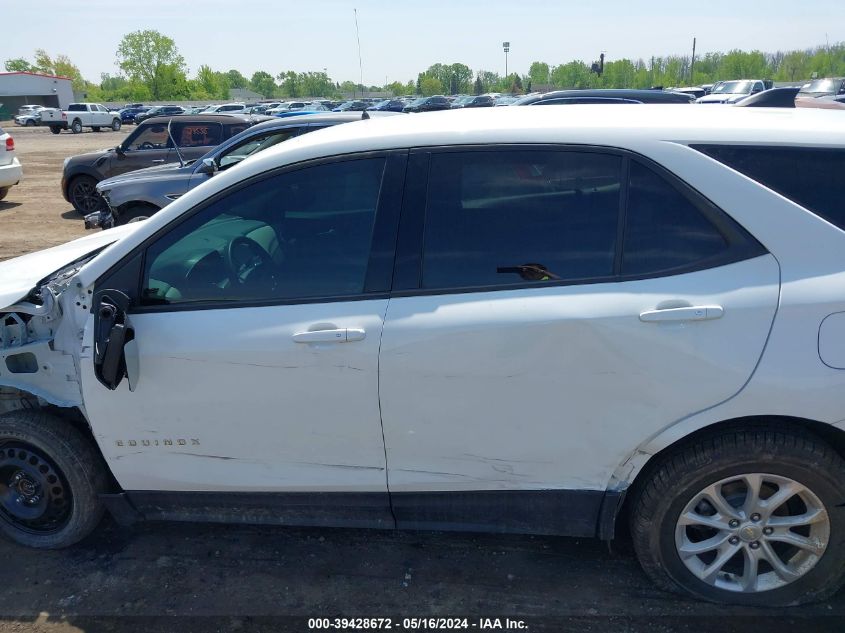 2019 Chevrolet Equinox Ls VIN: 3GNAXHEV6KS640767 Lot: 39428672