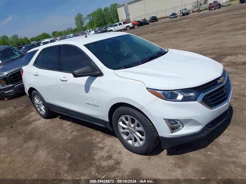 2019 Chevrolet Equinox Ls VIN: 3GNAXHEV6KS640767 Lot: 39428672