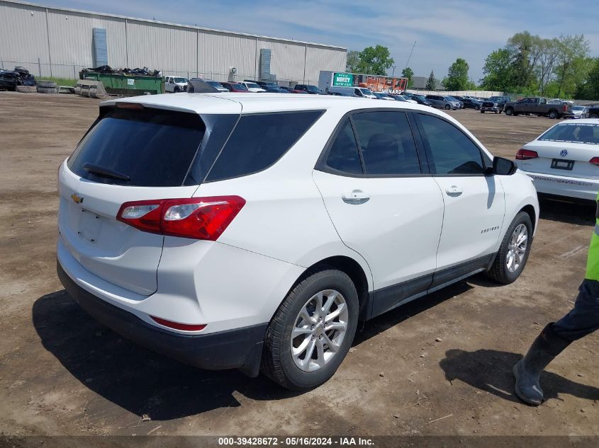 2019 Chevrolet Equinox Ls VIN: 3GNAXHEV6KS640767 Lot: 39428672