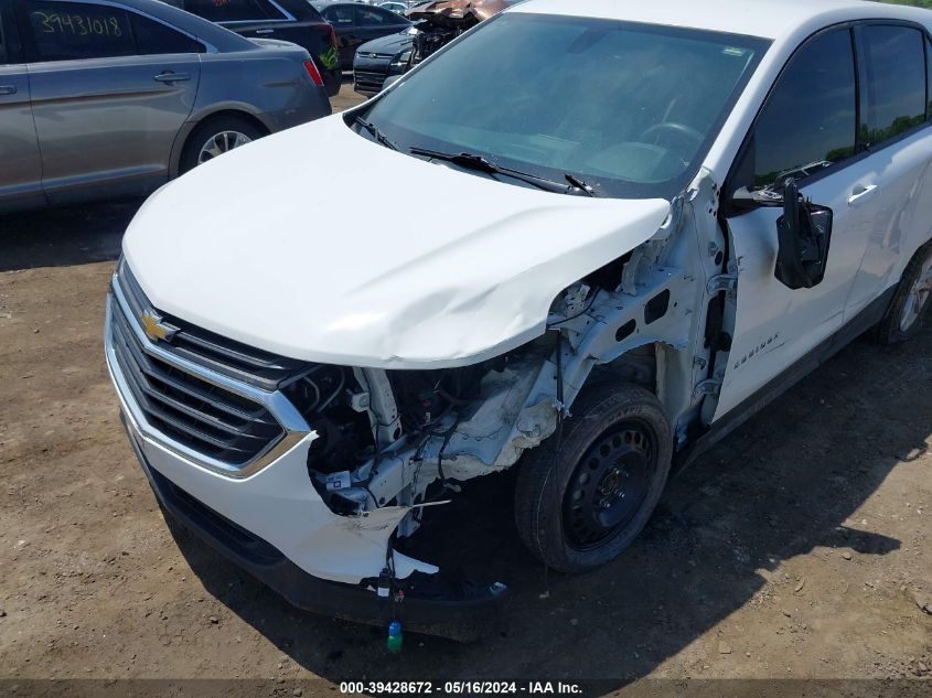 2019 Chevrolet Equinox Ls VIN: 3GNAXHEV6KS640767 Lot: 39428672