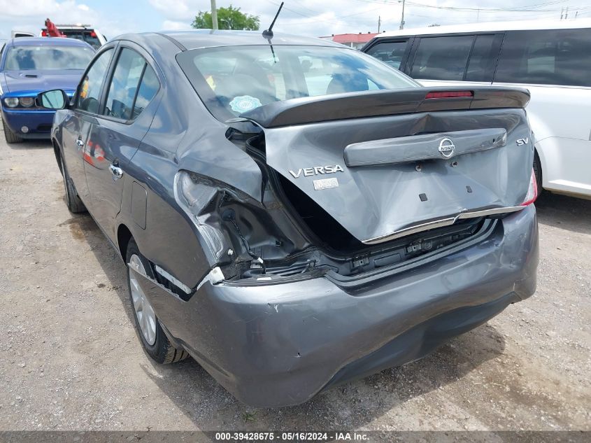 2017 Nissan Versa 1.6 Sv VIN: 3N1CN7AP3HL850886 Lot: 39428675