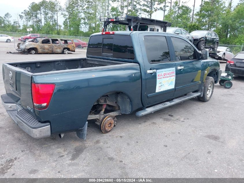 2004 Nissan Titan Le VIN: 1N6AA07B84N530375 Lot: 39428680