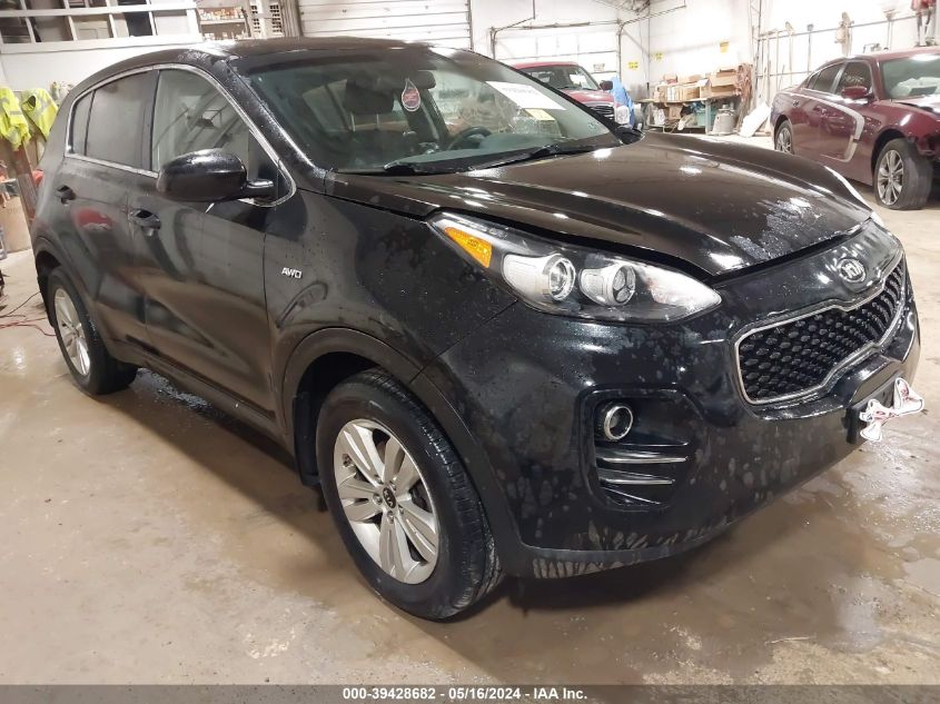 2019 Kia Sportage Lx VIN: KNDPMCAC1K7581810 Lot: 39428682