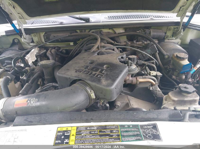 2001 Ford Explorer Sport Trac VIN: 1FMZU77E11UC54764 Lot: 39428686