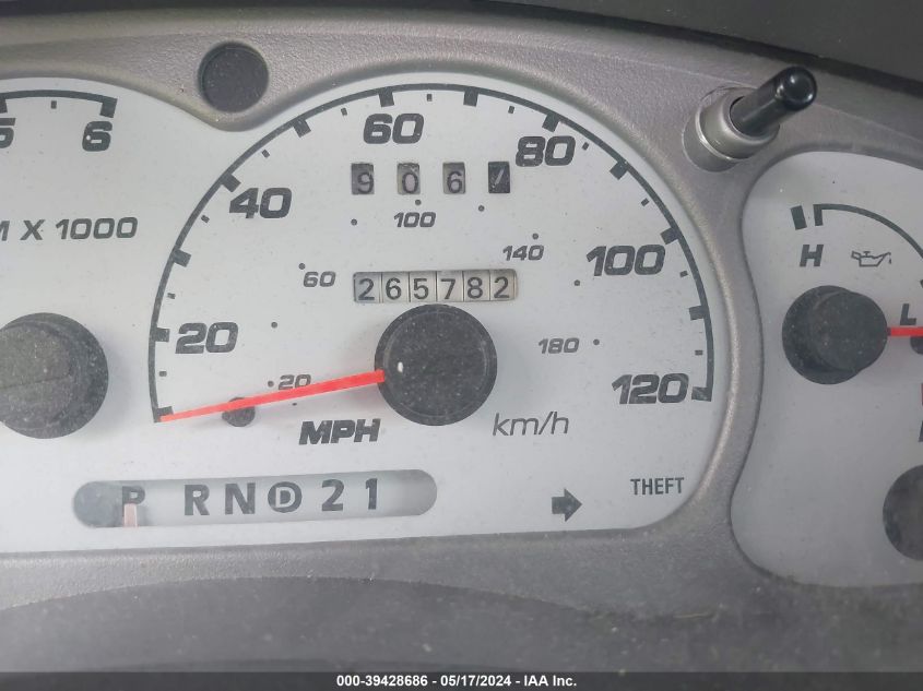 2001 Ford Explorer Sport Trac VIN: 1FMZU77E11UC54764 Lot: 39428686